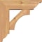 Ekena Millwork Westlake Traditional Smooth Bracket w/ Offset Brace, Western Red Cedar, 5 1/2"W x 16"D x 16"H BKT0604X16X16WTL01SWR - alternate 3